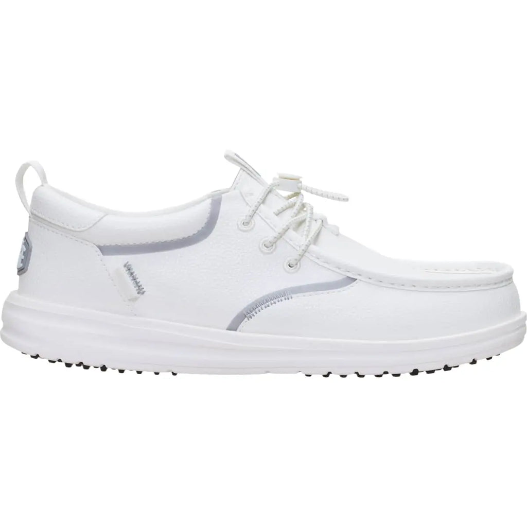 HEYDUDE Wally Golf Classic Toggle - Comfortable Slip on Shoes with Toggle Lock