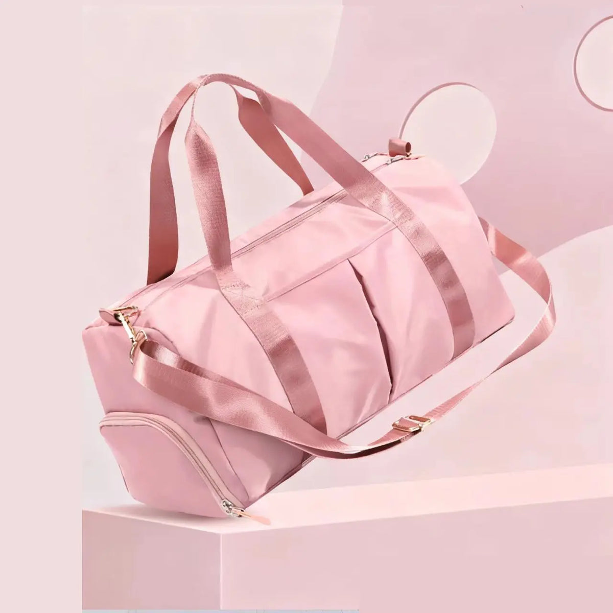Unisex Waterproof Gym Bag, Casual Sports Bag with Shoe Compartment and Wet-Dry Separation, Ideal for Training, Swimming, Yoga and Weekend Travel
