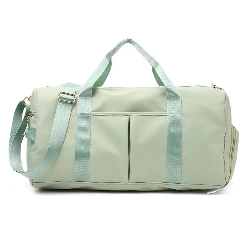 Unisex Waterproof Gym Bag, Casual Sports Bag with Shoe Compartment and Wet-Dry Separation, Ideal for Training, Swimming, Yoga and Weekend Travel