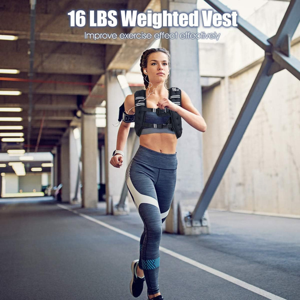 Weighted Vest for Women Men Kids, 16Lb/20Lb/30Lb Body Weight Vests