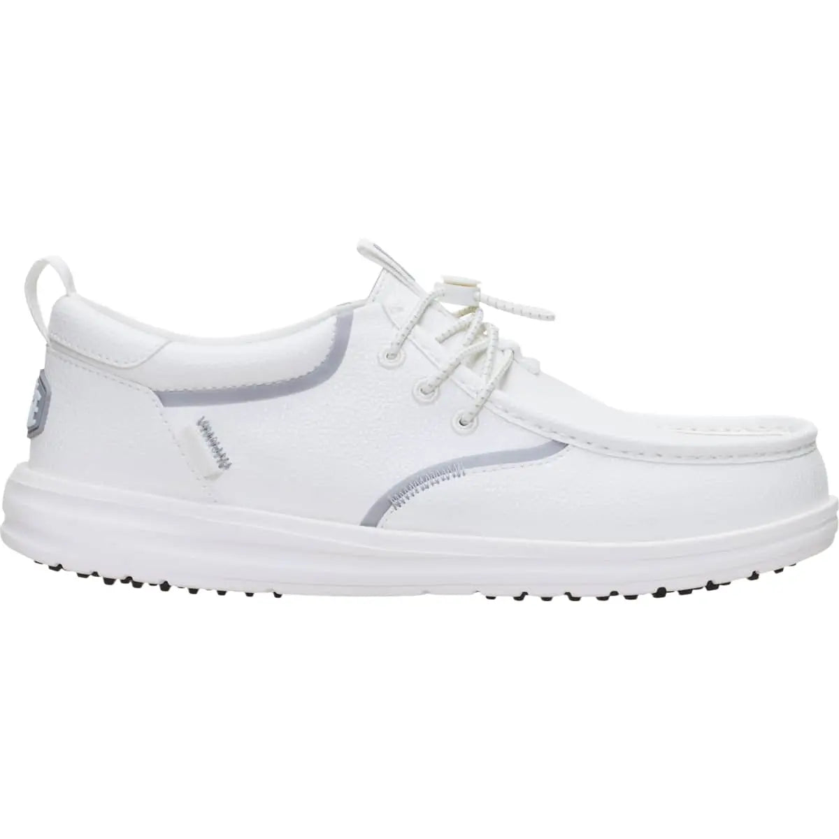 HEYDUDE Wally Golf Classic Toggle - Comfortable Slip on Shoes with Toggle Lock