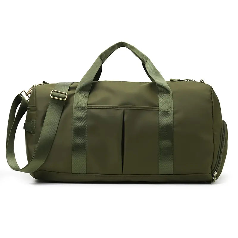 Unisex Waterproof Gym Bag, Casual Sports Bag with Shoe Compartment and Wet-Dry Separation, Ideal for Training, Swimming, Yoga and Weekend Travel