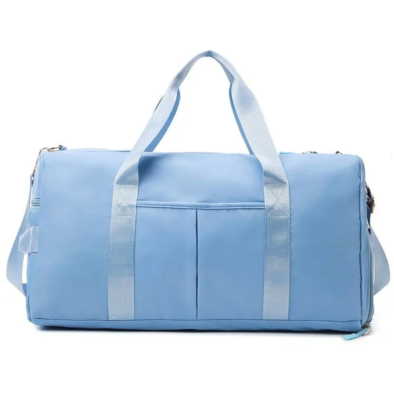 Unisex Waterproof Gym Bag, Casual Sports Bag with Shoe Compartment and Wet-Dry Separation, Ideal for Training, Swimming, Yoga and Weekend Travel