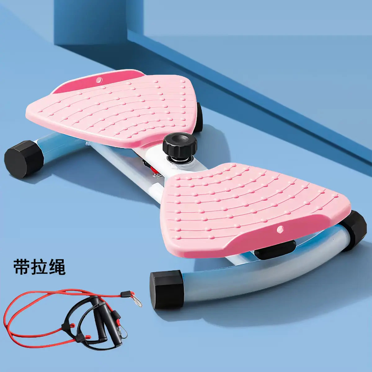 Waist Twisting Machine - Detachable Resistance Bands, Massage Nodes, Non-Slip Rotating Balance Trainer, Compact Portable Home Workout Equipment, Abdominal & Stomach Workout Gear for Home Use, Abdominal Exercise Equipment