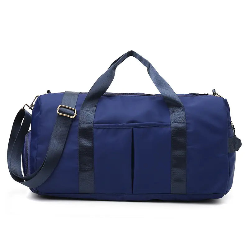 Unisex Waterproof Gym Bag, Casual Sports Bag with Shoe Compartment and Wet-Dry Separation, Ideal for Training, Swimming, Yoga and Weekend Travel