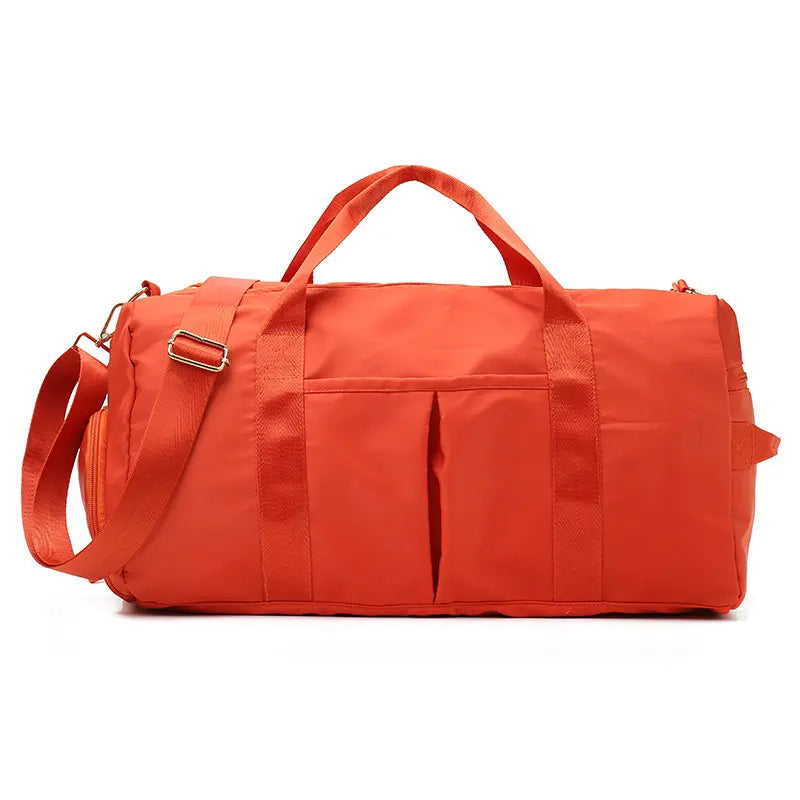 Unisex Waterproof Gym Bag, Casual Sports Bag with Shoe Compartment and Wet-Dry Separation, Ideal for Training, Swimming, Yoga and Weekend Travel