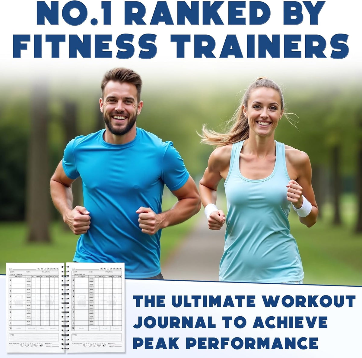 Workout Planner for Daily Fitness Tracking & Goals Setting - A5 Size, 6” X 8”, Charcoal Gray - Men & Women Personal Home & Gym Training Diary - Log Book Journal - by