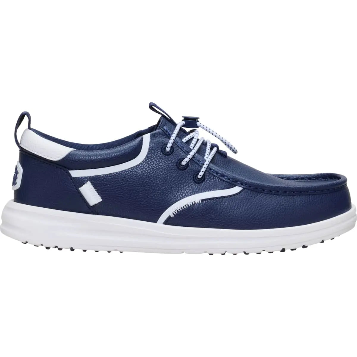 HEYDUDE Wally Golf Classic Toggle - Comfortable Slip on Shoes with Toggle Lock