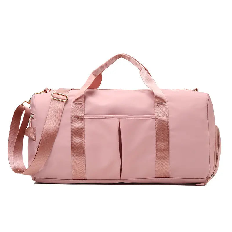 Unisex Waterproof Gym Bag, Casual Sports Bag with Shoe Compartment and Wet-Dry Separation, Ideal for Training, Swimming, Yoga and Weekend Travel