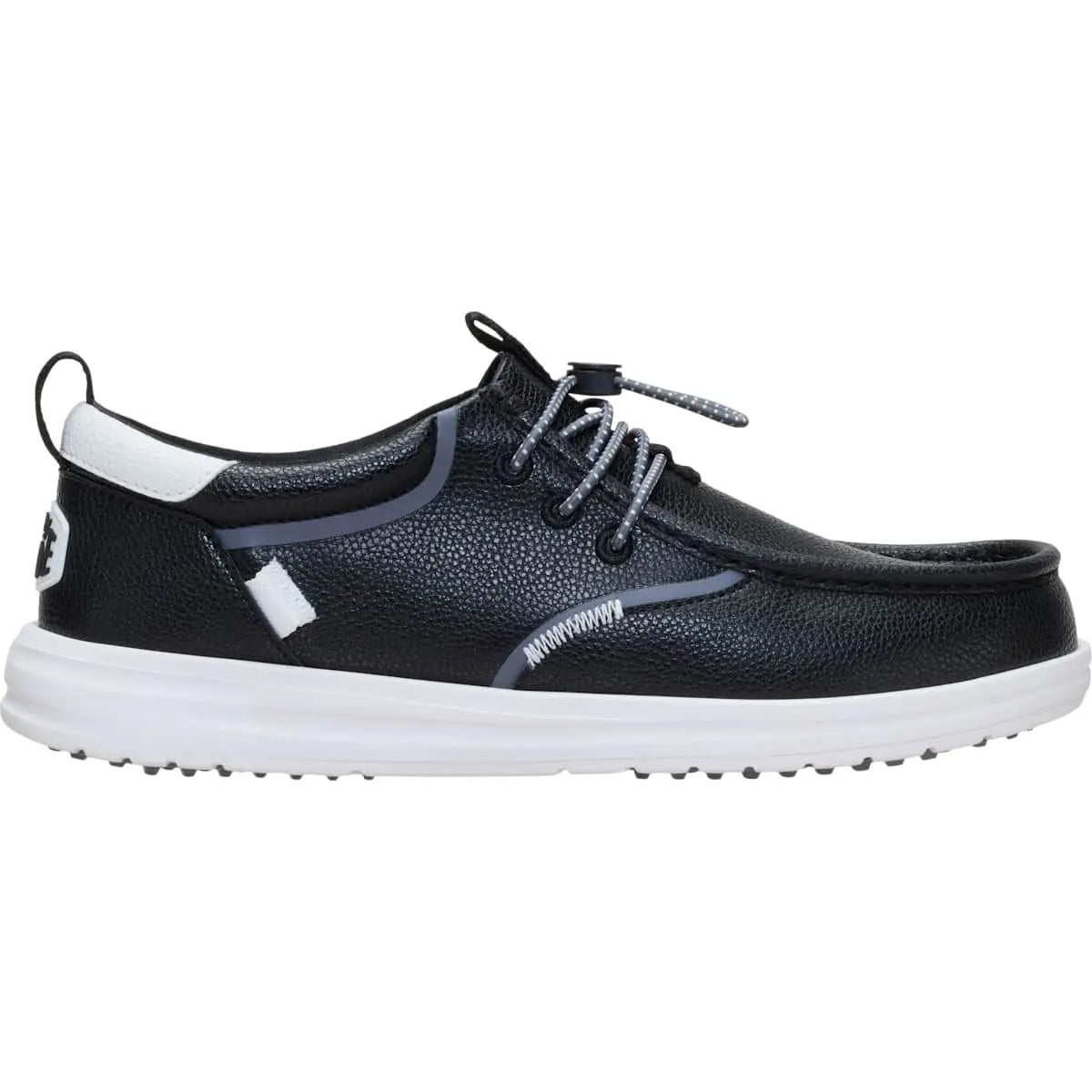 HEYDUDE Wally Golf Classic Toggle - Comfortable Slip on Shoes with Toggle Lock
